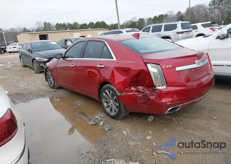 2016 Cadillac Cts Luxury Collection from USA, damaged, VIN 1G6AR5SX3G0177561
